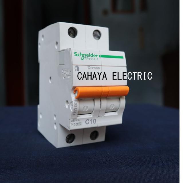 SCHNEIDER ̄➳ Linh kiện 2 pha 2A 4A 6A 10A 16A 20A 25A 32A - 10 Ampere