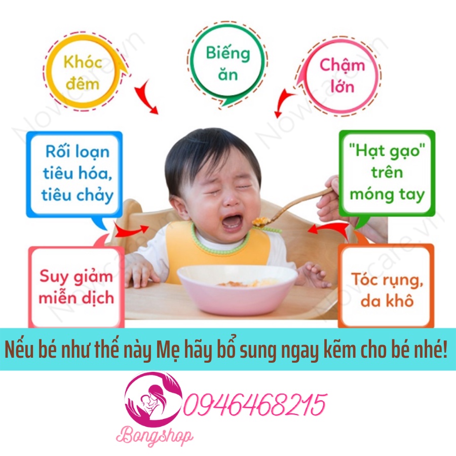 [CAM KẾT CHÍNH HÃNG] Kẽm nước Biocare Nutrisorb ZinC Plus Ascorbate (30ml), kẽm nhỏ giọt Bio care Anh (UK)