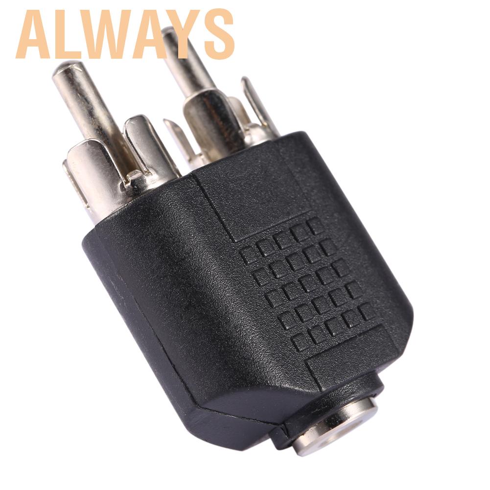 [Wholesale Price] Giắc chuyển đổi từ 3.5mm Female Stereo sang RCA Male