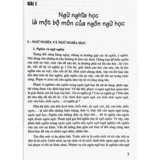 Sách - Ngữ Nghĩa Học (DN)