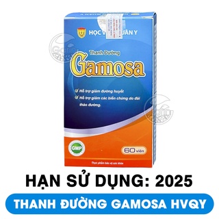 Thanh đường gamosa Học Viện Quân Y 60 viên giảm đường huyết, giảm các biến chứng do đái tháo đường