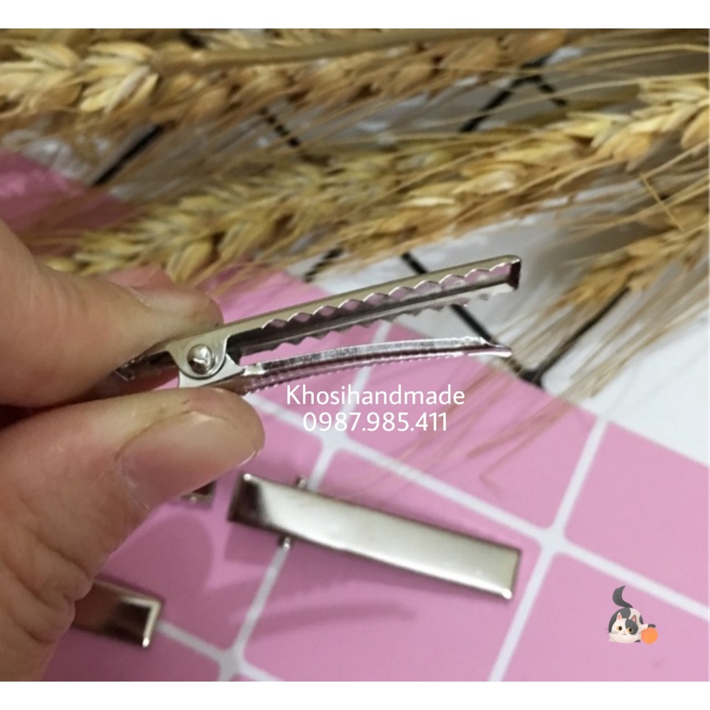 Phôi kẹp tóc mỏ vịt (Gói 10 cái)