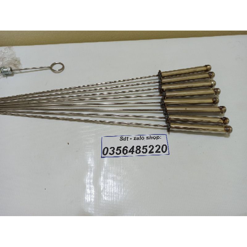 xiên chế máy nướng thịt