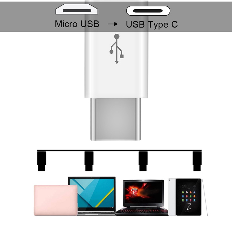 Bộ 5 Đầu Chuyển Đổi Type-C Sang USB OTG Cho Điện Thoại/Máy Tính Bảng Huawei Android