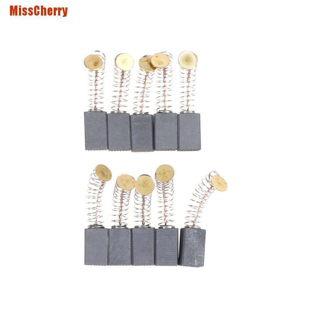 (Hàng Mới Về) Kem Dưỡng Da MissCherry Chất Lượng Cao❦ Set 10 Chổi Than 13x8 X 5Mm Thay Thế Chuyên Dụng Cho Động Cơ