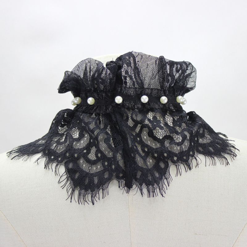 Vòng Cổ Choker Ren Giả Trang Trí Đám Cưới Cho Nữ