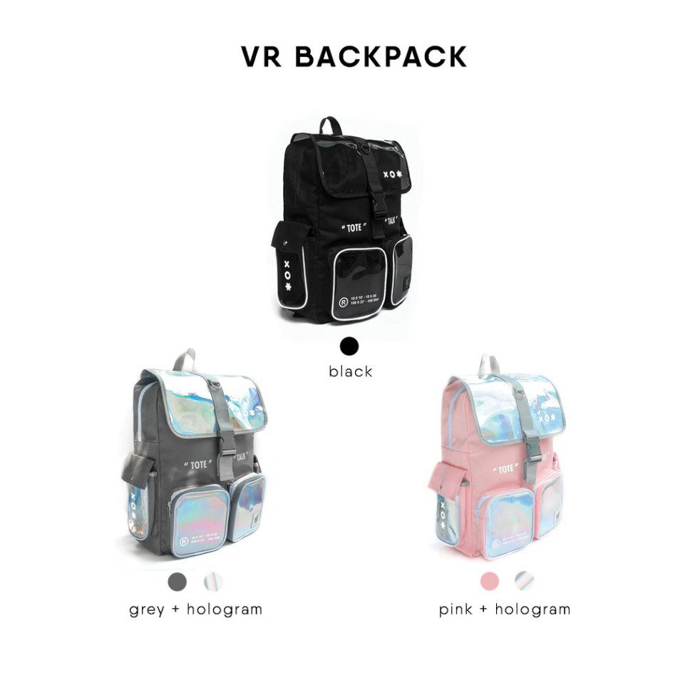 Ba Lô VR Backpack Tote Talk Video +Ảnh Thật