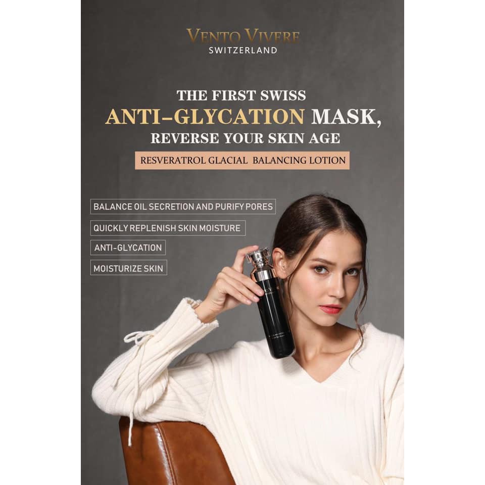 Nước thần Vento Vivere-Thụy Sỹ