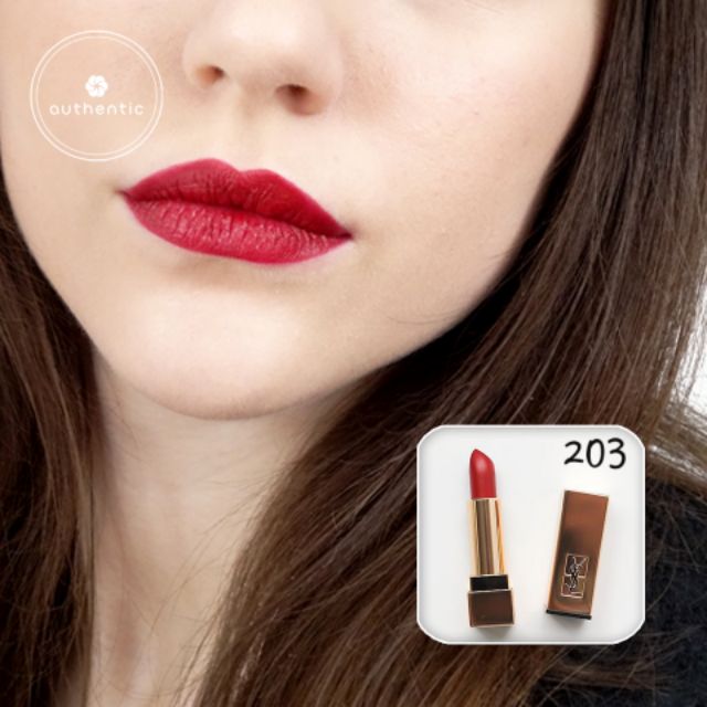 Son Ysl Rouge Pur Couture The Mats Mau 201 202 203 204 Bill