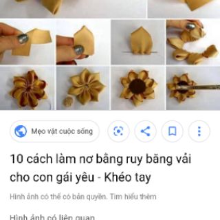 Nguyên liệu làm kẹp tóc