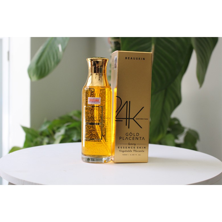 Nước hoa hồng dưỡng ẩm se khít lỗ chân lông Beauskin Luxury 24K Hàn Quốc 130ml