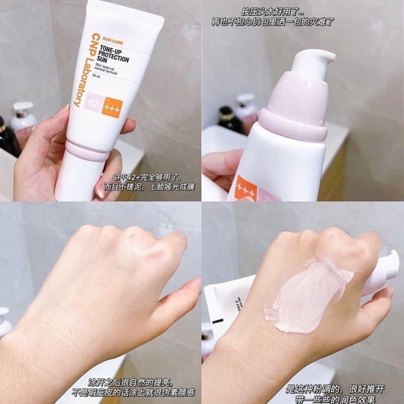 Kem chống nắng CNP Laboratory Tone Up Protection Sun SPF42