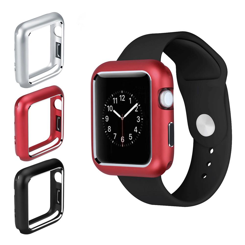 Ốp bảo vệ mặt đồng hồ bằng kim loại từ tính chống sốc cho Apple Watch 4 40mm 44mm