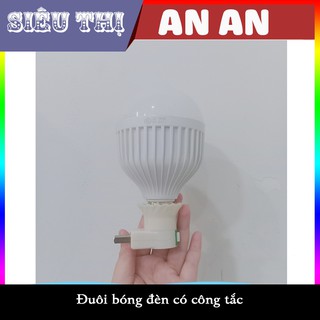 Đuôi bóng đèn led linh kiện đèn led có công tắc tắt mở sử dụng được cho mọi loại bóng đèn