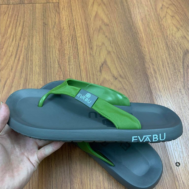 Dép xỏ ngón nam thể thao cao su Evabu, dép quai kẹp nam siêu nhẹ đẹp, đi êm