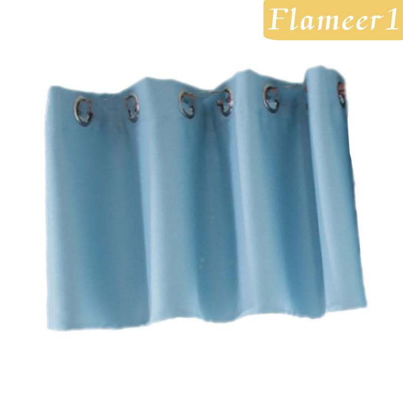 [Flameameer1] Rèm Cửa Sổ Ngắn Màu Trơn Dùng Cho Nhà Bếp / Quán Cà Phê S