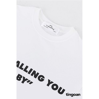 [Mã BMLT35 giảm đến 35K đơn 99K] Áo phông trắng CALLING BABY TSHIRT/WH