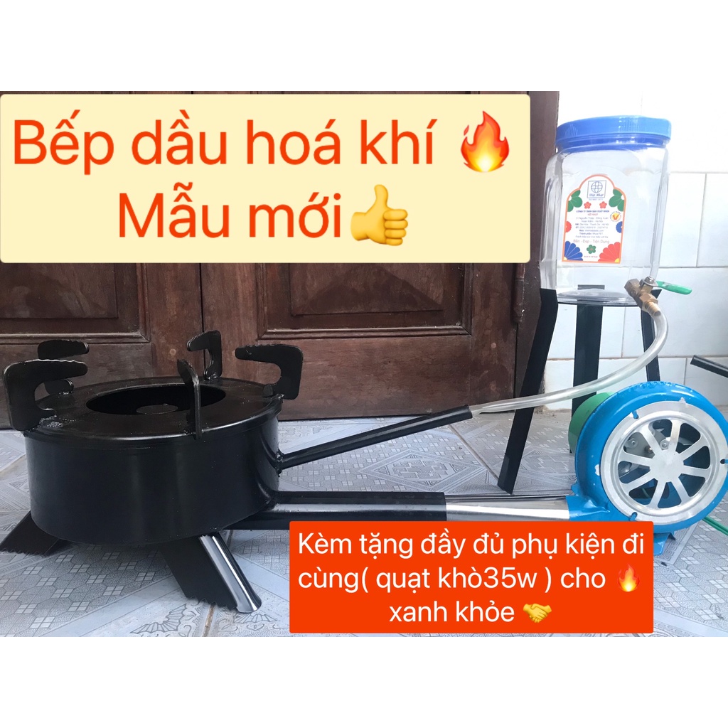 Bếp dầu hóa khí 2 lớp cách nhiệt