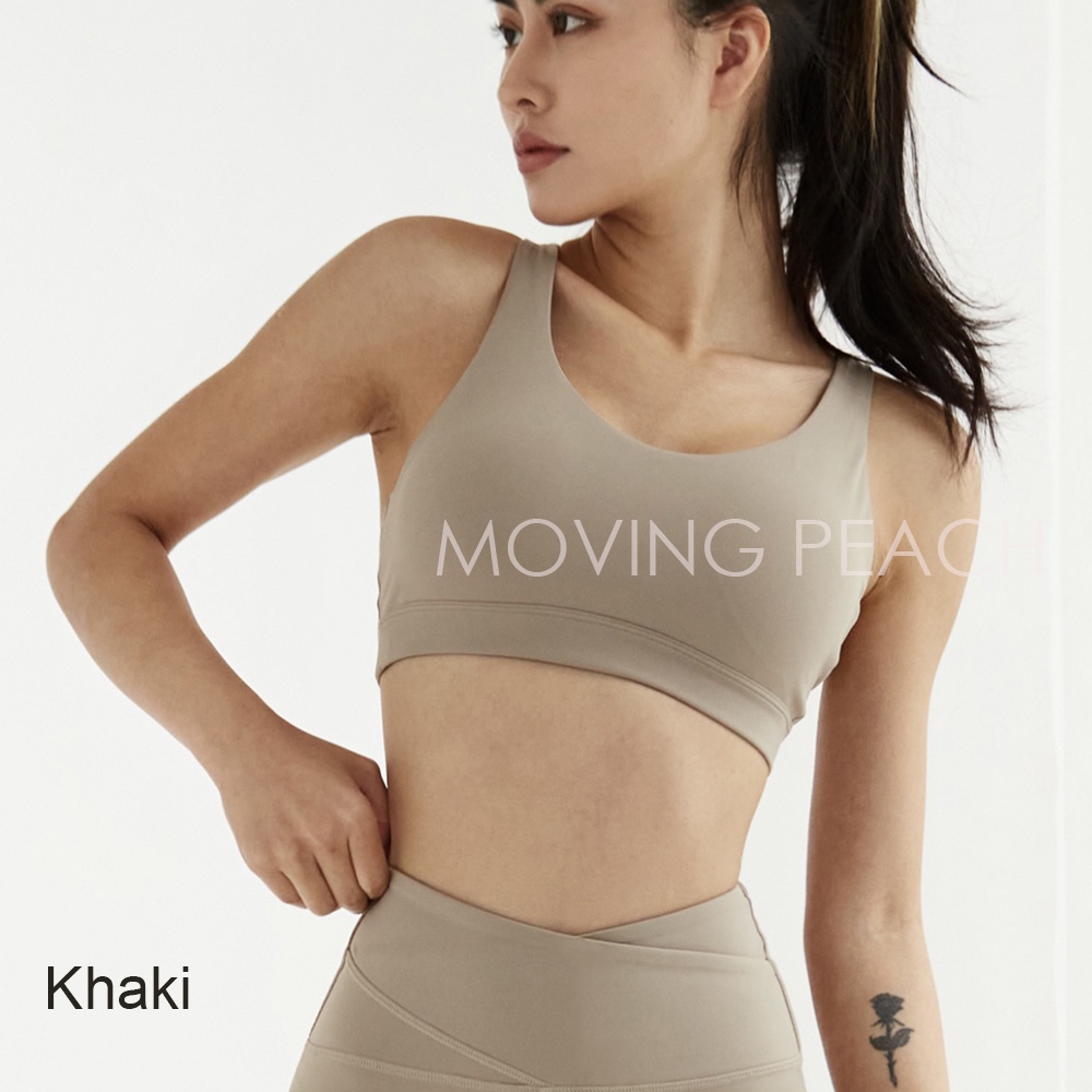 MOVING PEACH Sports bra Beauty-back Skin-friendly Yoga Underwear ABG