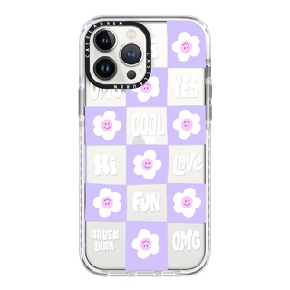 Ốp Lưng Case Lauren Pastel Flowers Checker by Huyen Dinh | Impact | No Box