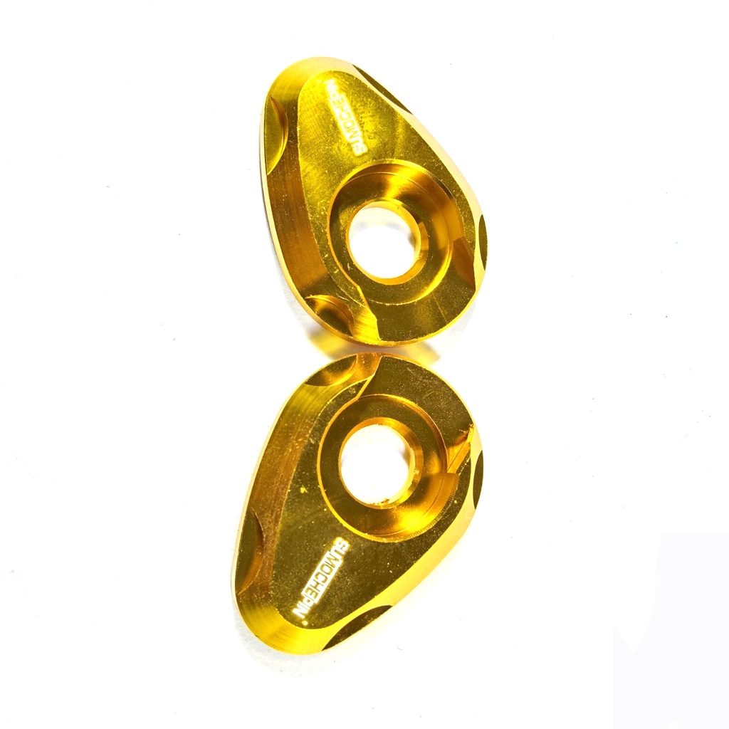 Bộ 02 Long Đền Xi Nhan 2 Tầng Nhôm CNC