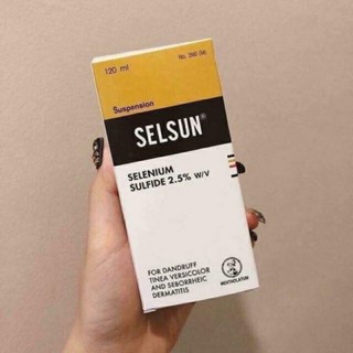 01 chai dầu gội Selsun Thái Lan