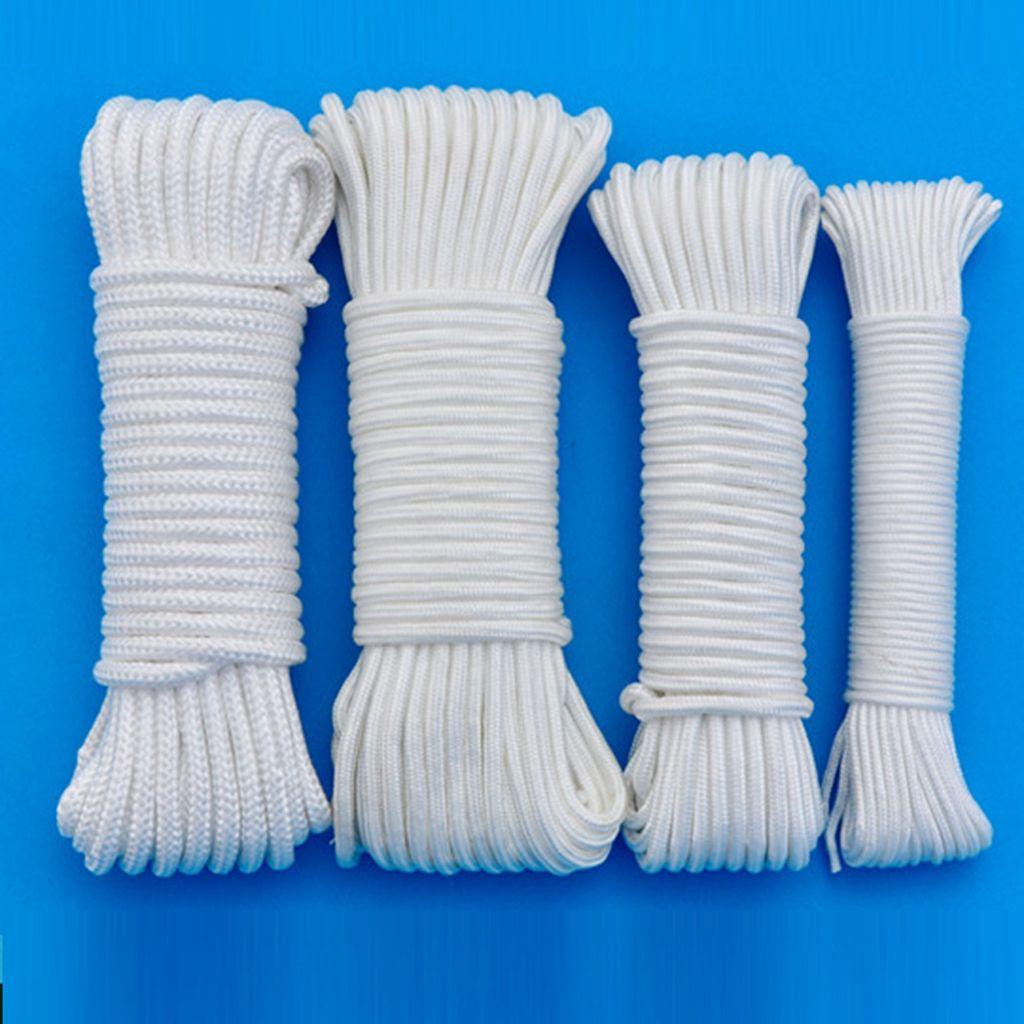 Cuộn Dây Nylon Bện Dài 10M Chống Chịu Thời Tiết Đa Năng Tiện Dụng Cho Hoạt Động Ngoài Trời / Trong Nhà / Ngoài