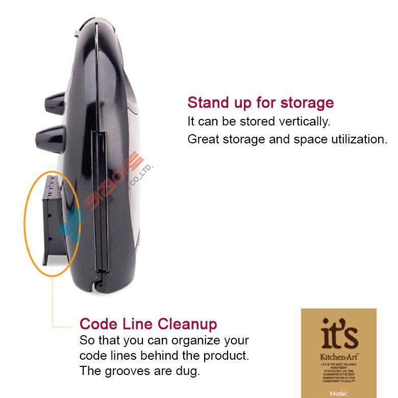 Kitchenart Korea PK-2168JT Snack Sandwich Maker Machine Waffle