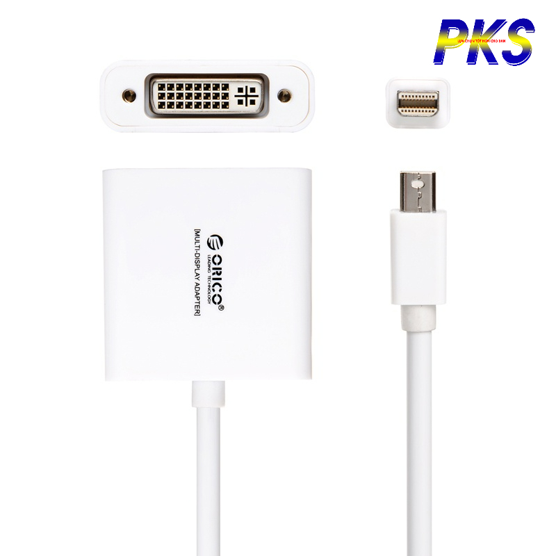 Đầu Chuyển Mini Displayport To DVI Orico DMP3D-WH - Hàng chính hãng