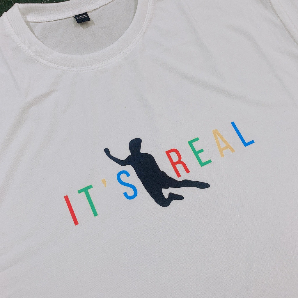 Áo thun Văn Toàn It’s Real Tee "cú ngã" chất liệu cotton cao cấp, tay lỡ form rộng, áo phông nam nữ unisex