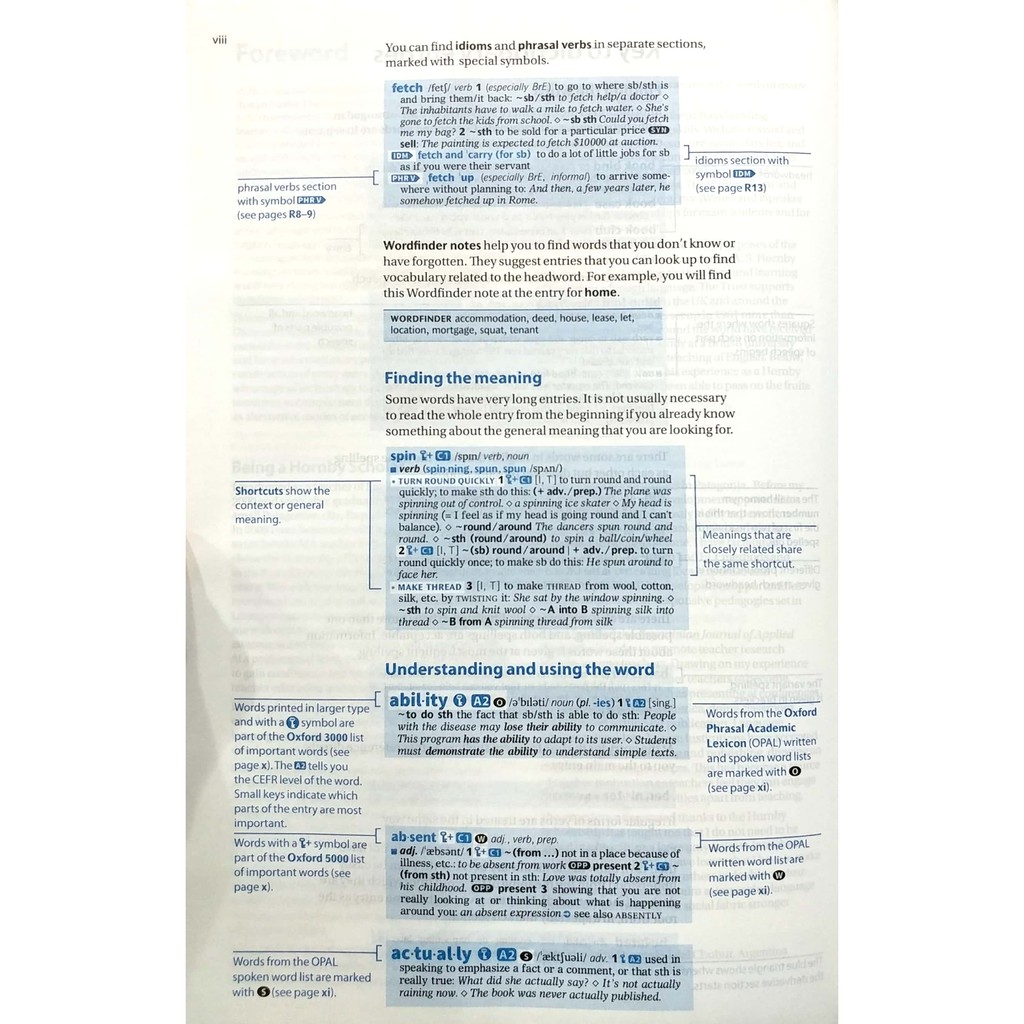 Từ điển Tiếng Anh: Oxford Advanced Learner's Dictionary 10th Edition