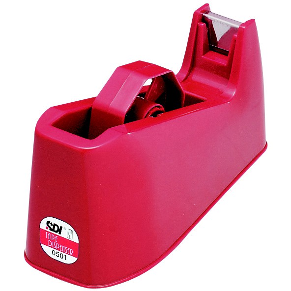 Bàn cắt băng keo lớn,cắt băng dính để bàn 2 lõi  0501 chính hãng SDI cho băng keo 1cm-3cm,nhựa cao cấp,lưỡi cắt siêu bén