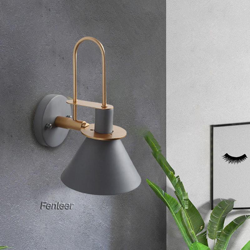 Industrial Wall Sconce E27 Creative Modern for Indoor Bedroom Aisle