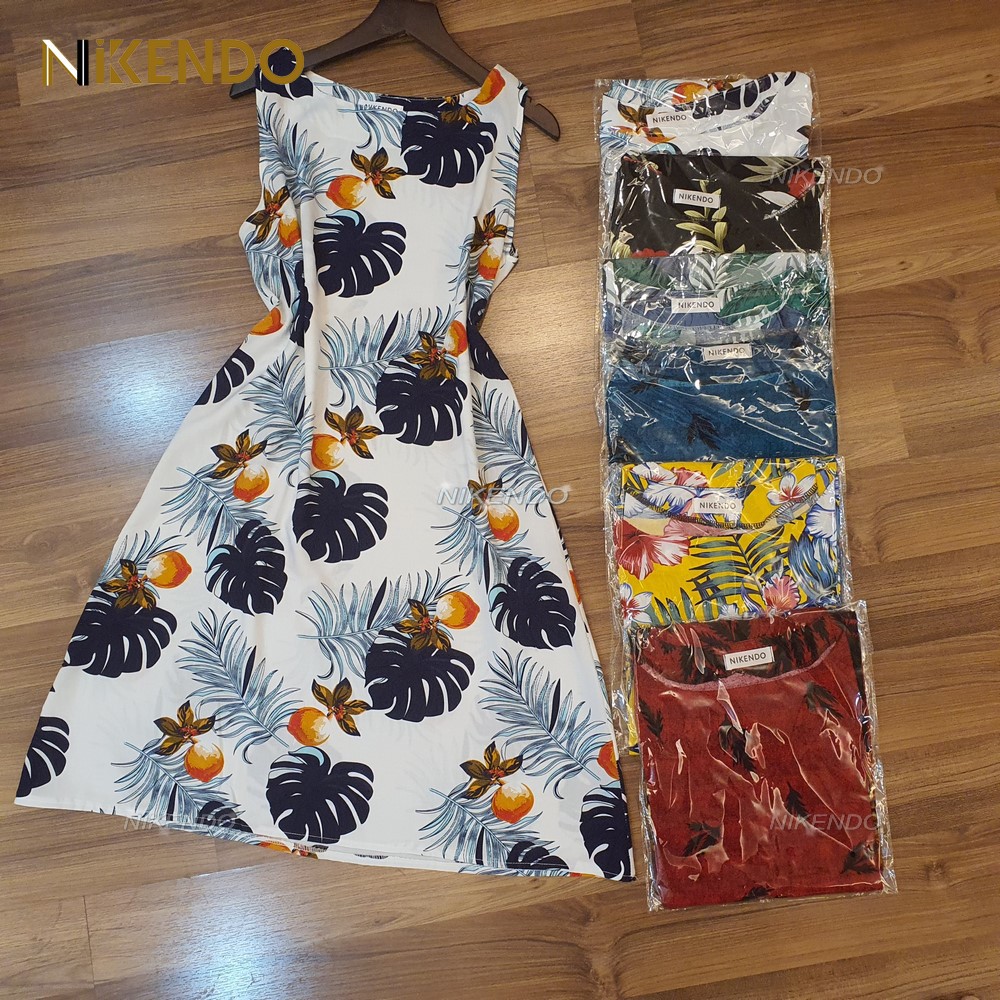 Đầm Suông Dài Vải Lanh Lụa( Tole) , Váy Chữ A Dài Sát Nách  Nhiều Họa Tiết Nikendo ( Video tự quay) VL2 | BigBuy360 - bigbuy360.vn