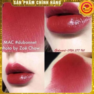 [BẢO HÀNH] Son Mac 108 Dubonnet Đỏ Nâu Lạnh