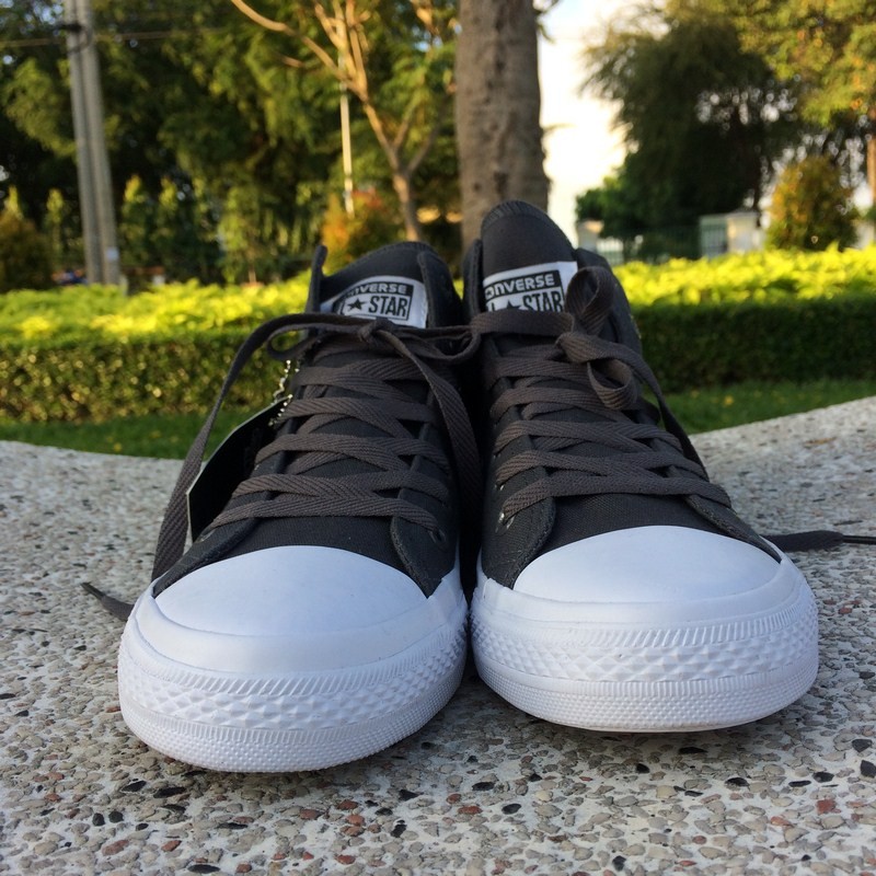 Giày Allstar Ck2 Nam Xám Đậm Cổ Cao