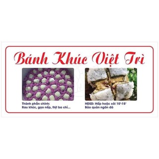 10 chiếc bánh khúc việt trì