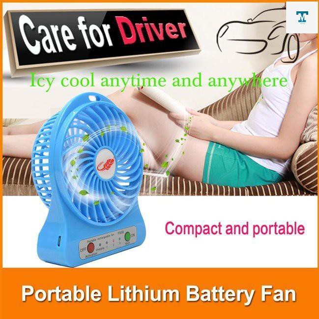 Quạt Sạc Tích Điện USB mini Fan