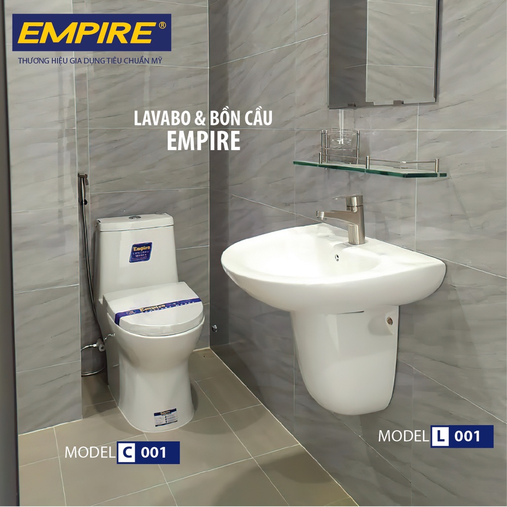 Bồn cầu cao cấp EMPIRE EPVS_C001