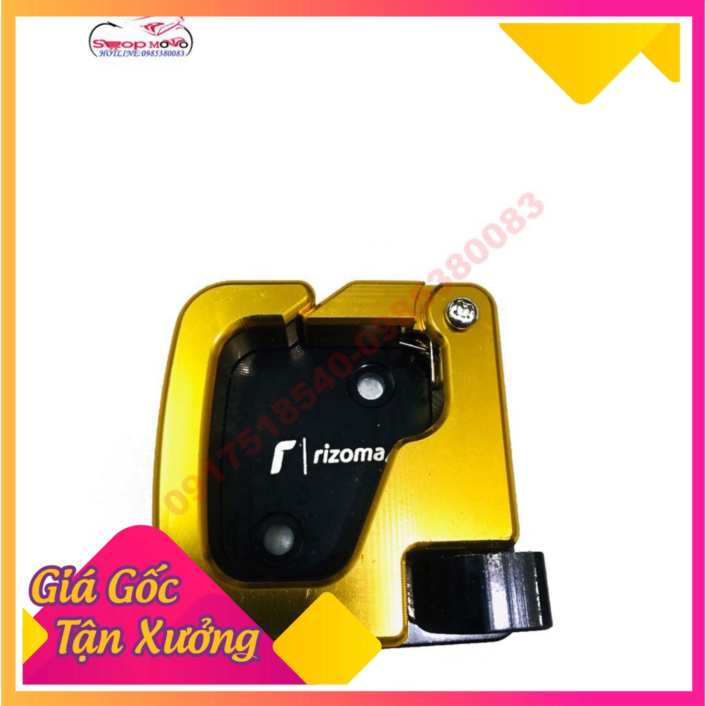 MÓC TREO CNC RIZOMA CAO CẤP DÀNH CHO SH, SH MODE, LEAD (Ảnh Sp thật)