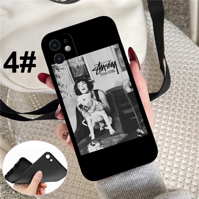 Ốp điện thoại silicon mềm in hình stussy Band cho iPhone 7 8 7+ 8+ 6+ 6S+ XR XS Max 5 5s