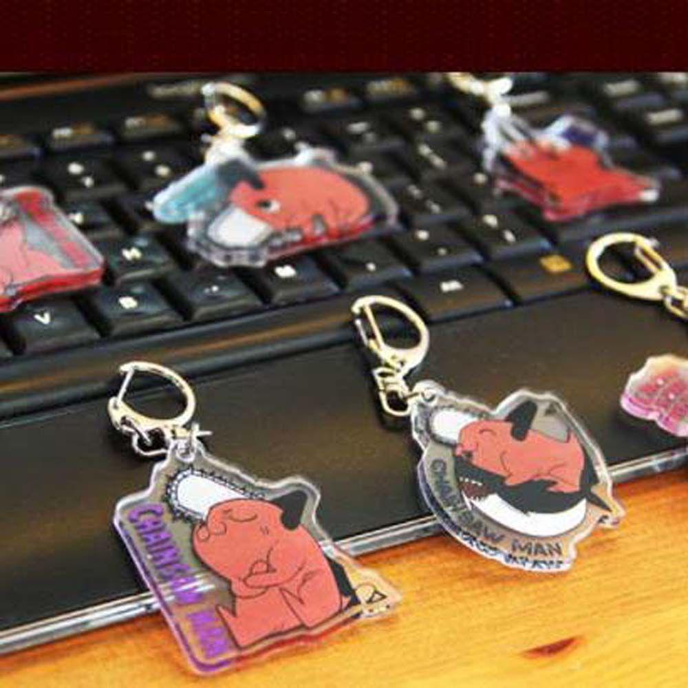 LANFY Móc Khóa Hình Người Cưa Xích Makima Aki Anime Denji Thời Trang