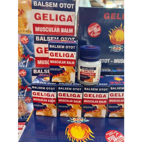 DẦU CÙ LÀ LỬA - CAO XOA BÓP NÓNG GELIGA