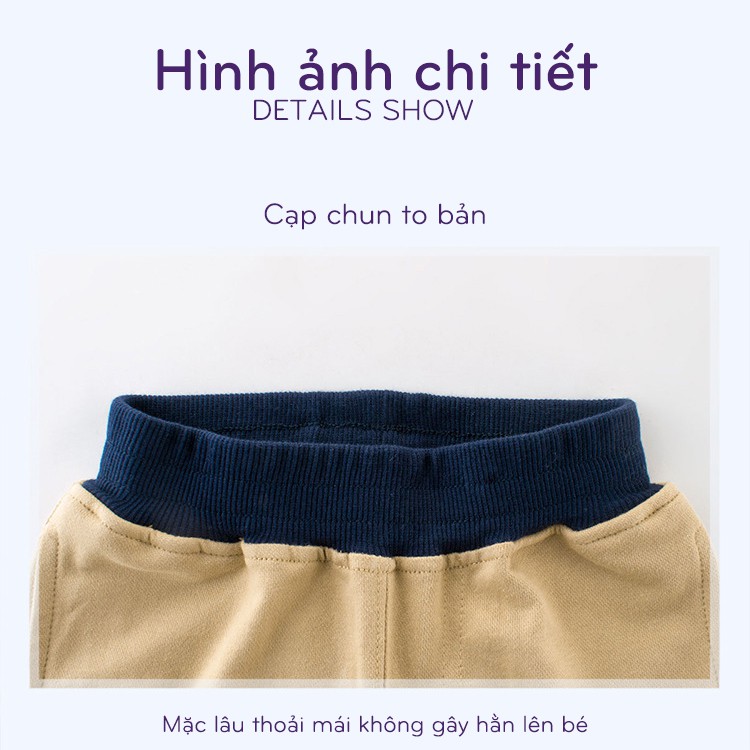 Quần short bé trai 27KIDS quần thun cho bé chất cotton hàng xuất Âu Mỹ | WebRaoVat - webraovat.net.vn