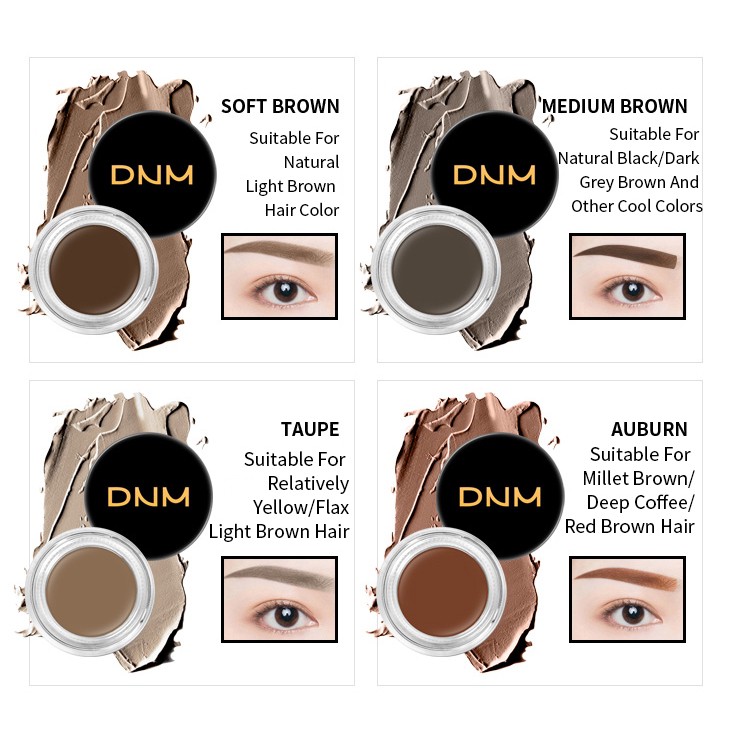 Gel Vẽ Lông Mày Dnm Chống Nước Lâu Trôi