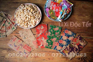 [ COMBO 500 CÁI ] LÌ XÌ ĐỘC TẾT