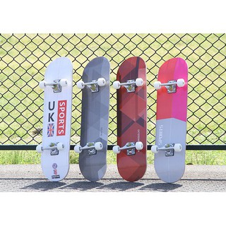 Ván trượt thể thao skateboard gỗ phong ép cao cấp 7 lớp MẶT NHÁM VÀ MẶT TRƠN