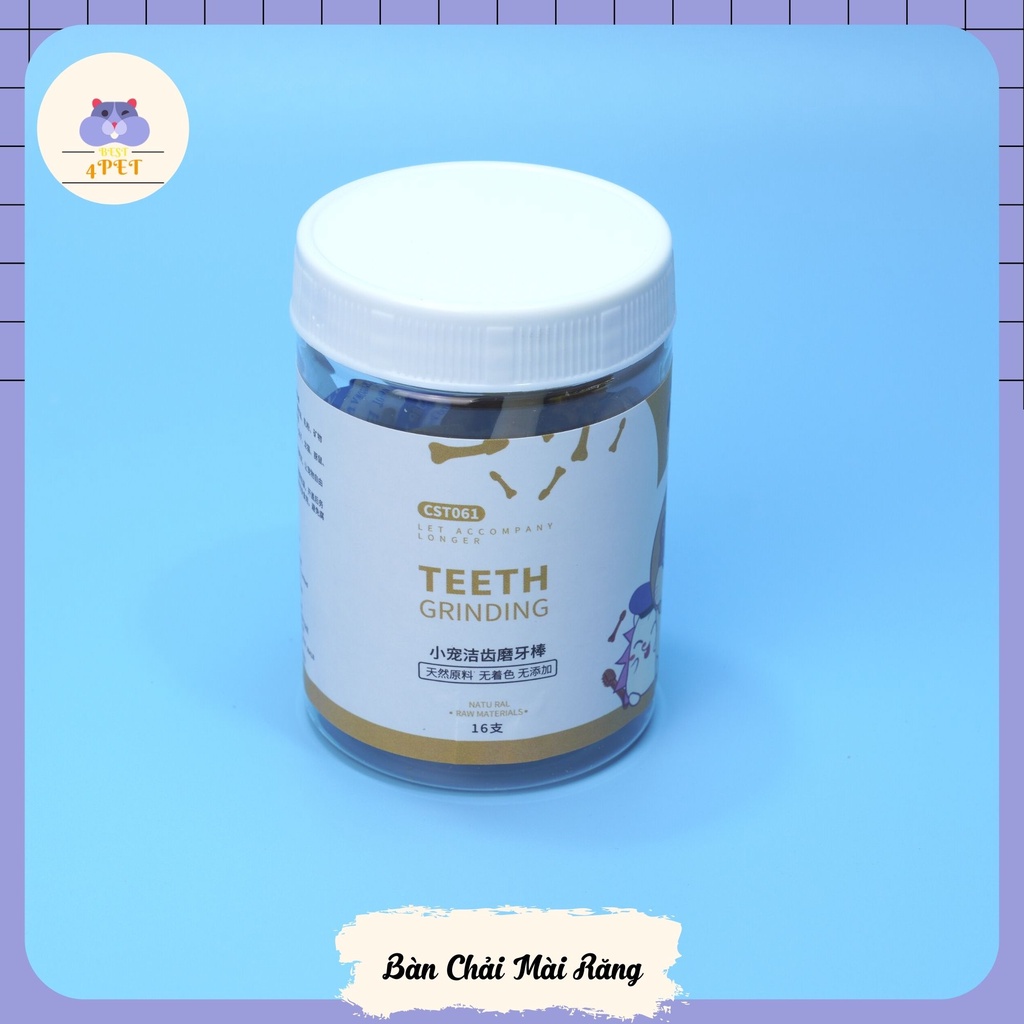 Bàn Chải Mài Răng Jonsanty cho Hamster