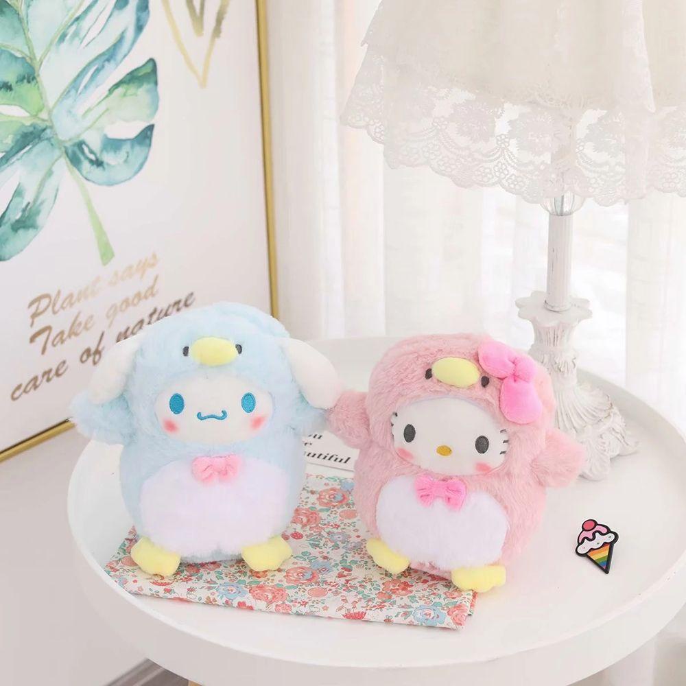 Đồ chơi nhồi bông Hình Mèo Hoạt Hình Cinnamoroll Kuromi Đáng Yêu