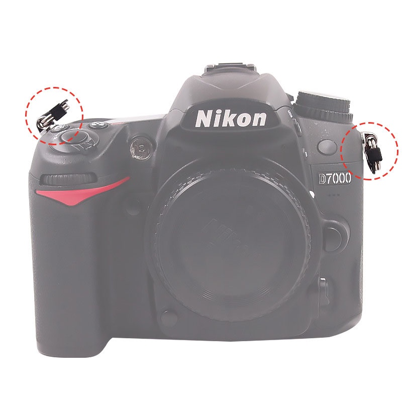 Bộ 2 móc đeo dây vai cho máy ảnh Fujifilm Nikon Canon Sony Olympus Pentax Panasonic Leica Dslr